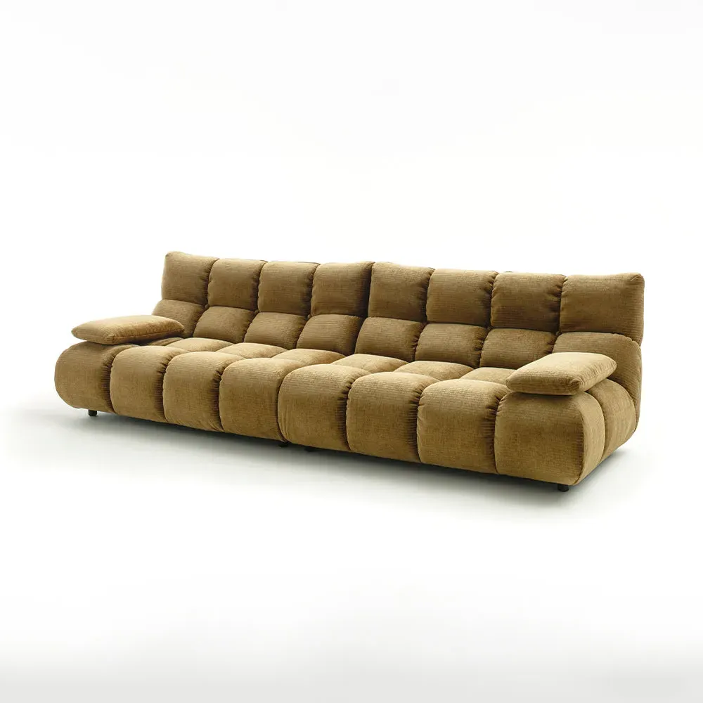 Luka 3-Seater Sofa - Old Gold alternate view