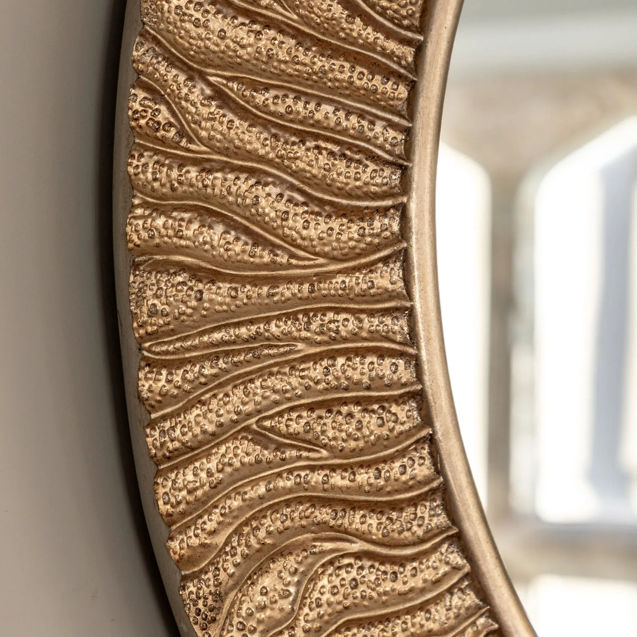 Manila Gold Wall Mirror alternate view