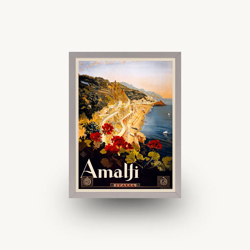 Memories of Italy II Framed Wall Art - Grey, Wood product