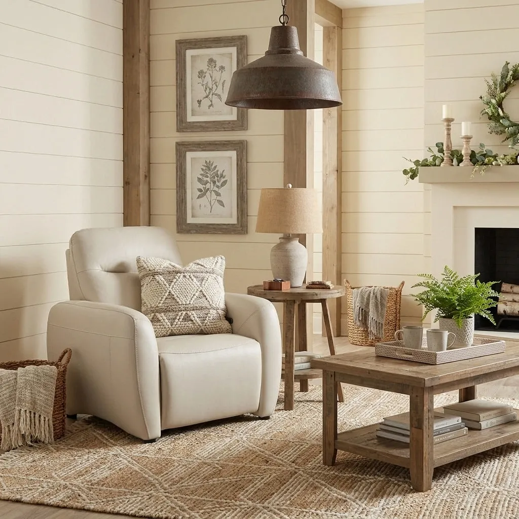Milan Reclining Armchair - Leather product