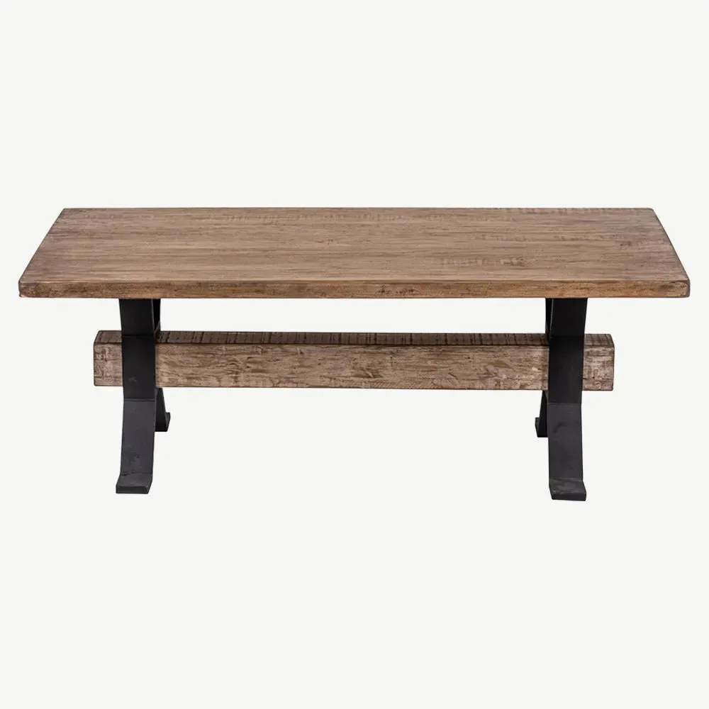 Montauk Coffee Table - Reclaimed Pine, Iron product