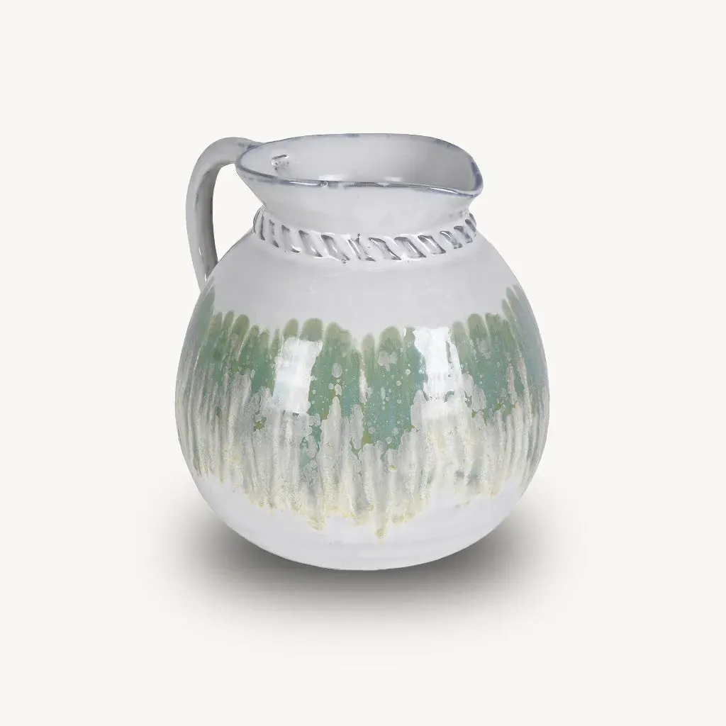 Moss Stone Porcelain Jug - Green alternate view