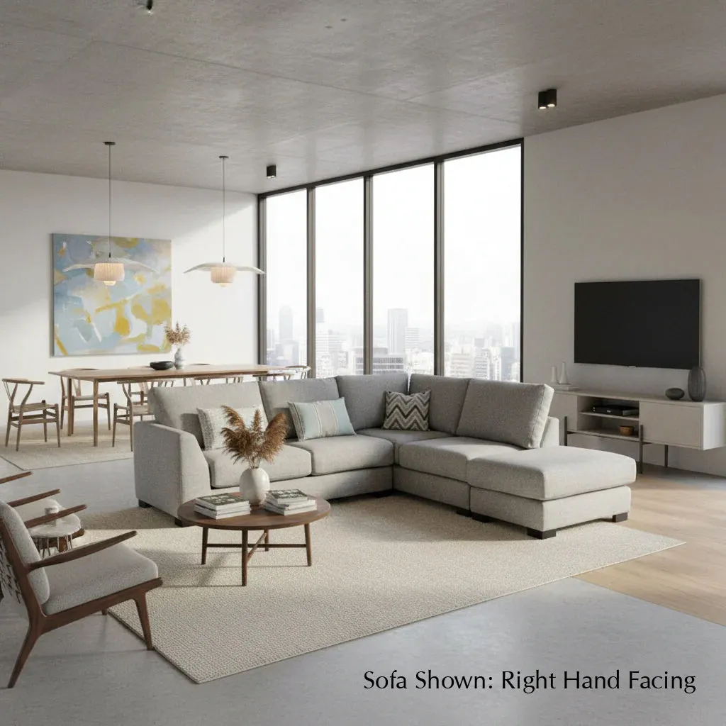Munro Right Hand Facing Corner Sofa with Footstool product