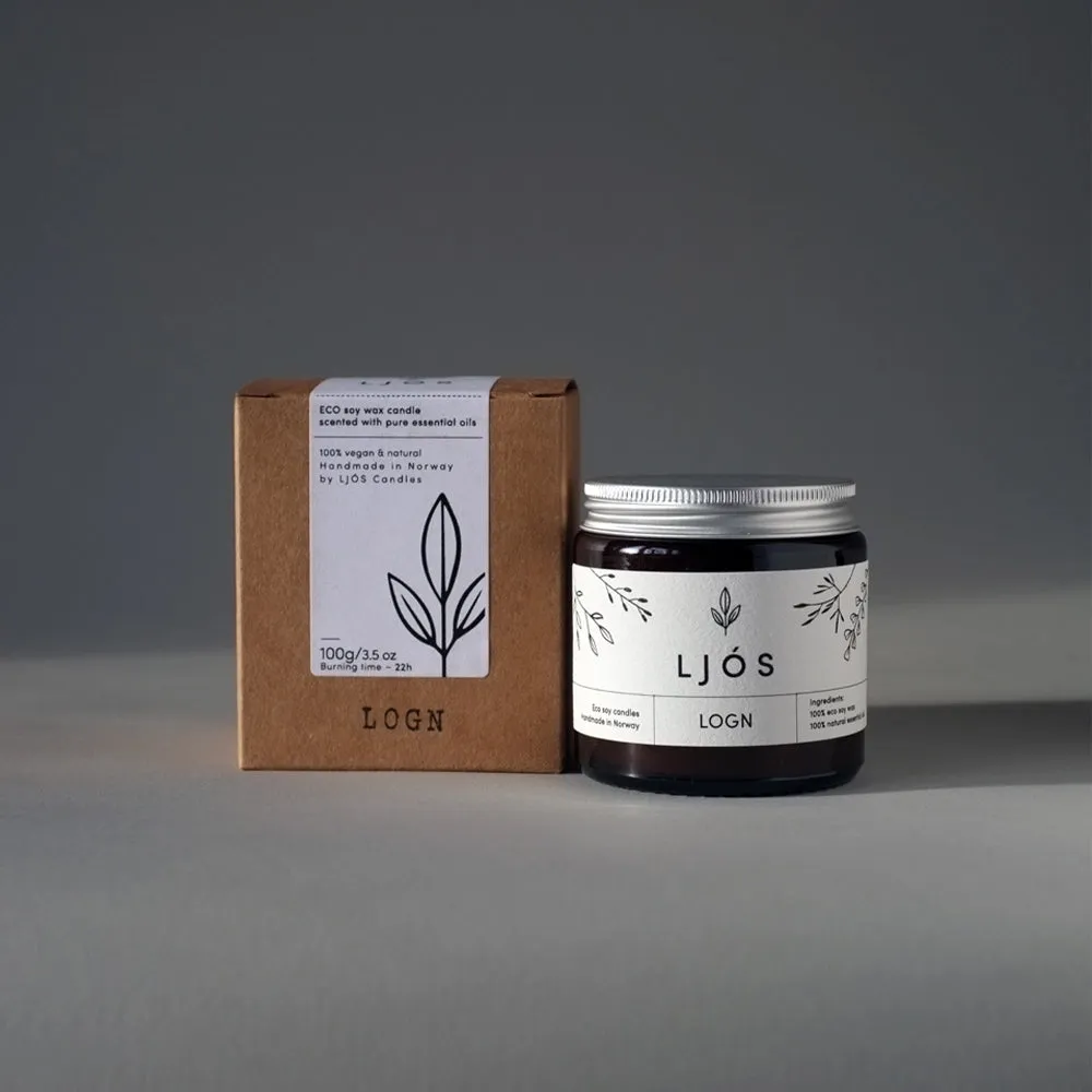 Norwegian Winter Soy Wax Candle - Hand-Poured product
