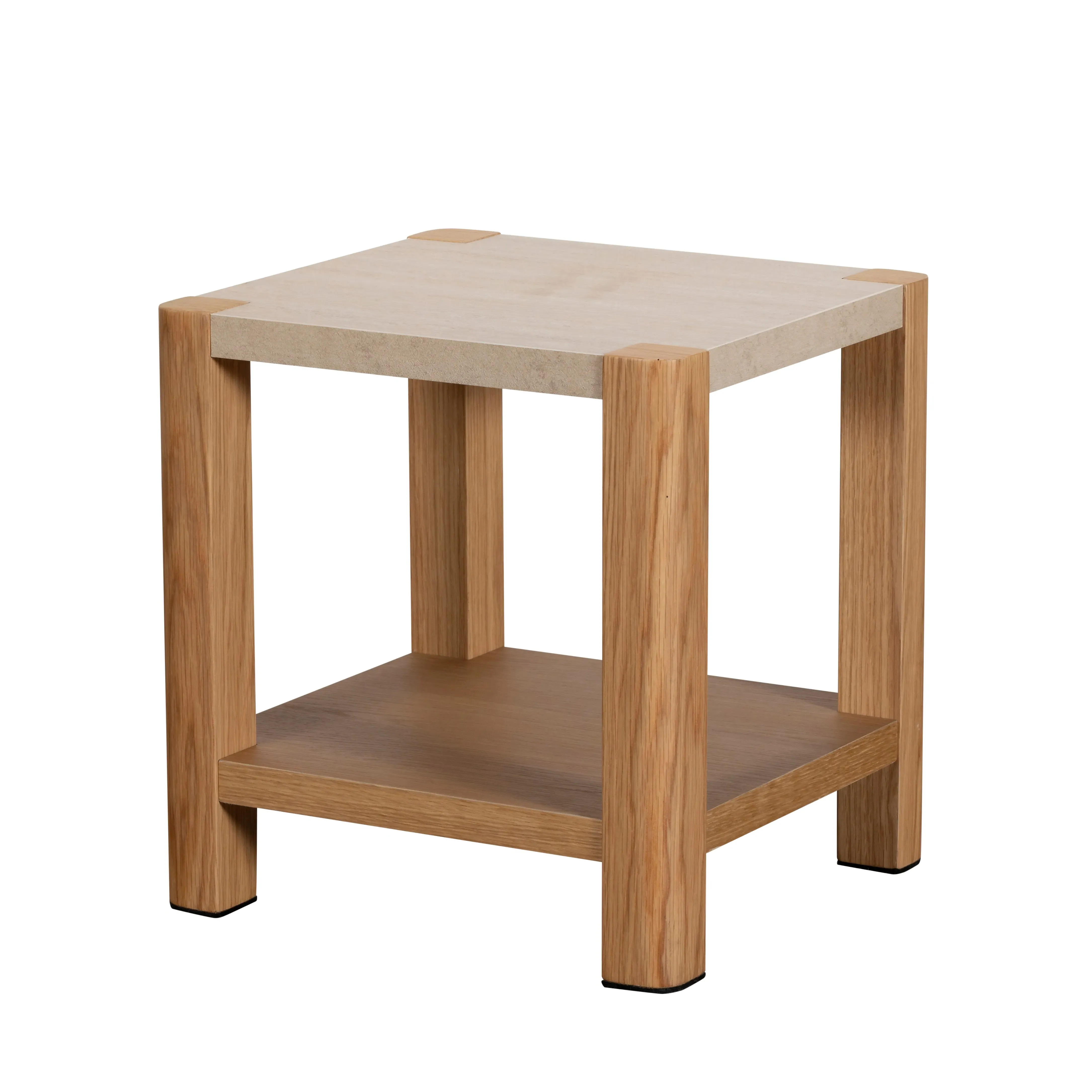 Padstow Lamp Table - Oak, HPL alternate view