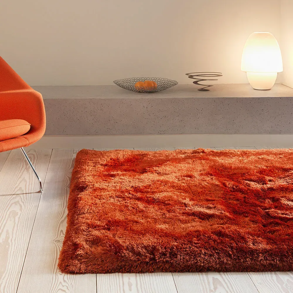 Plush Rug Bold - Orange, Polyester product