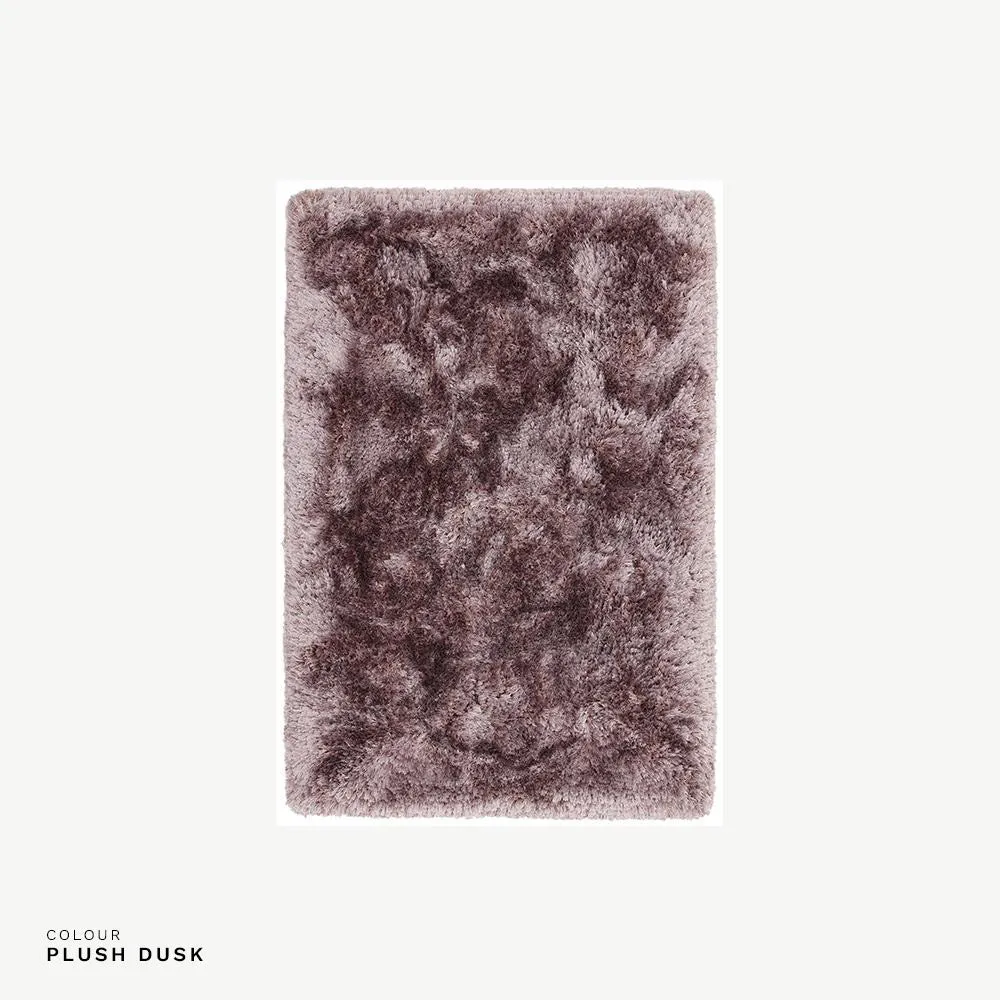Plush Rug Bold Small Rug - Light Blue, Polyester product