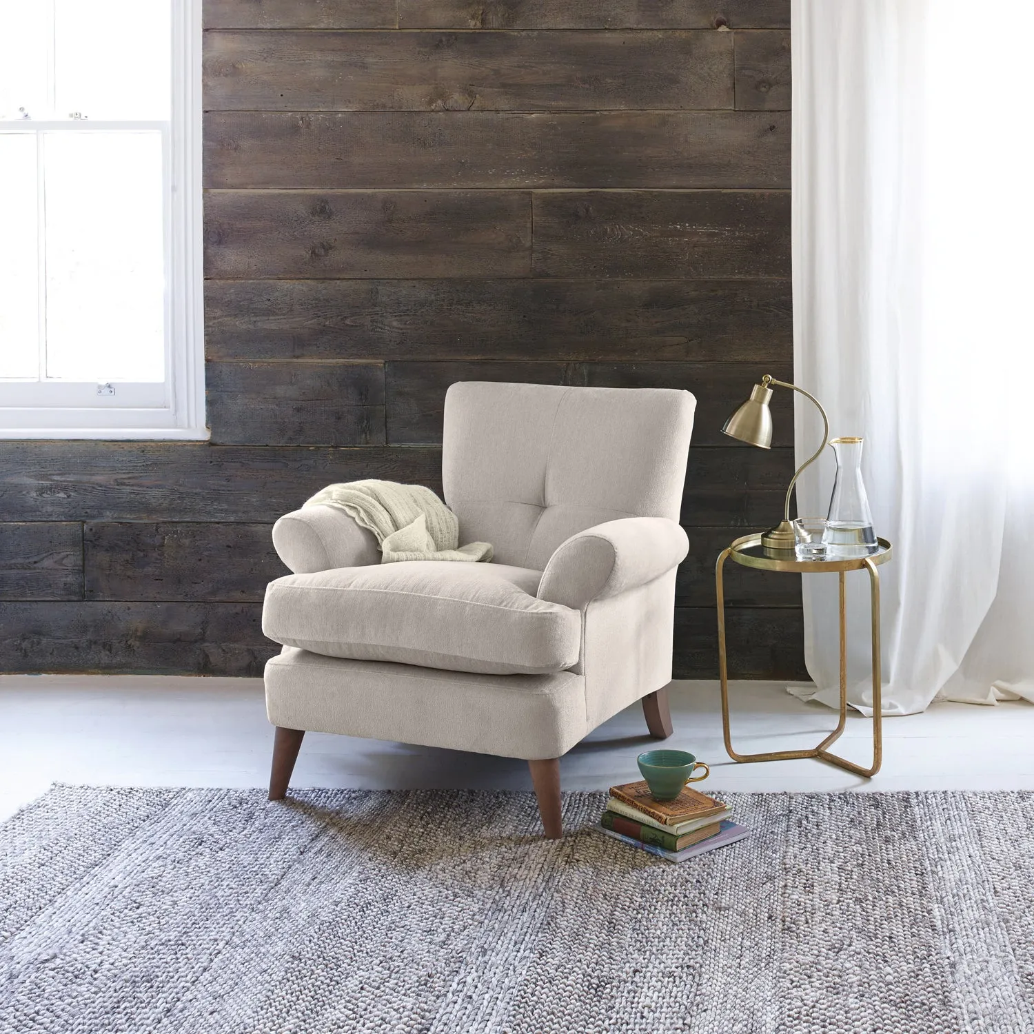 Primrose Armchair - Natural, Chenille product