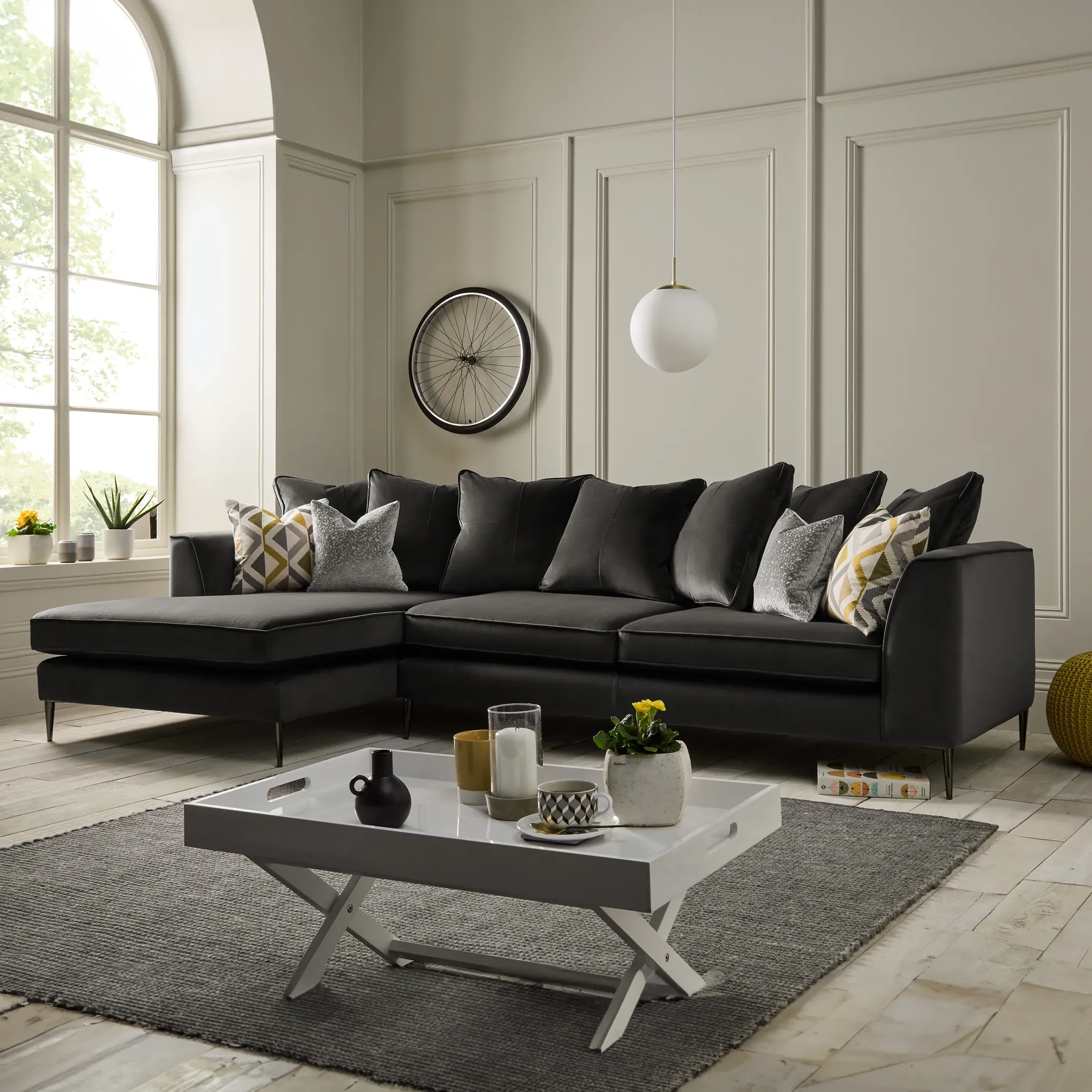Purley Range Sofa with Scatter Cushions product