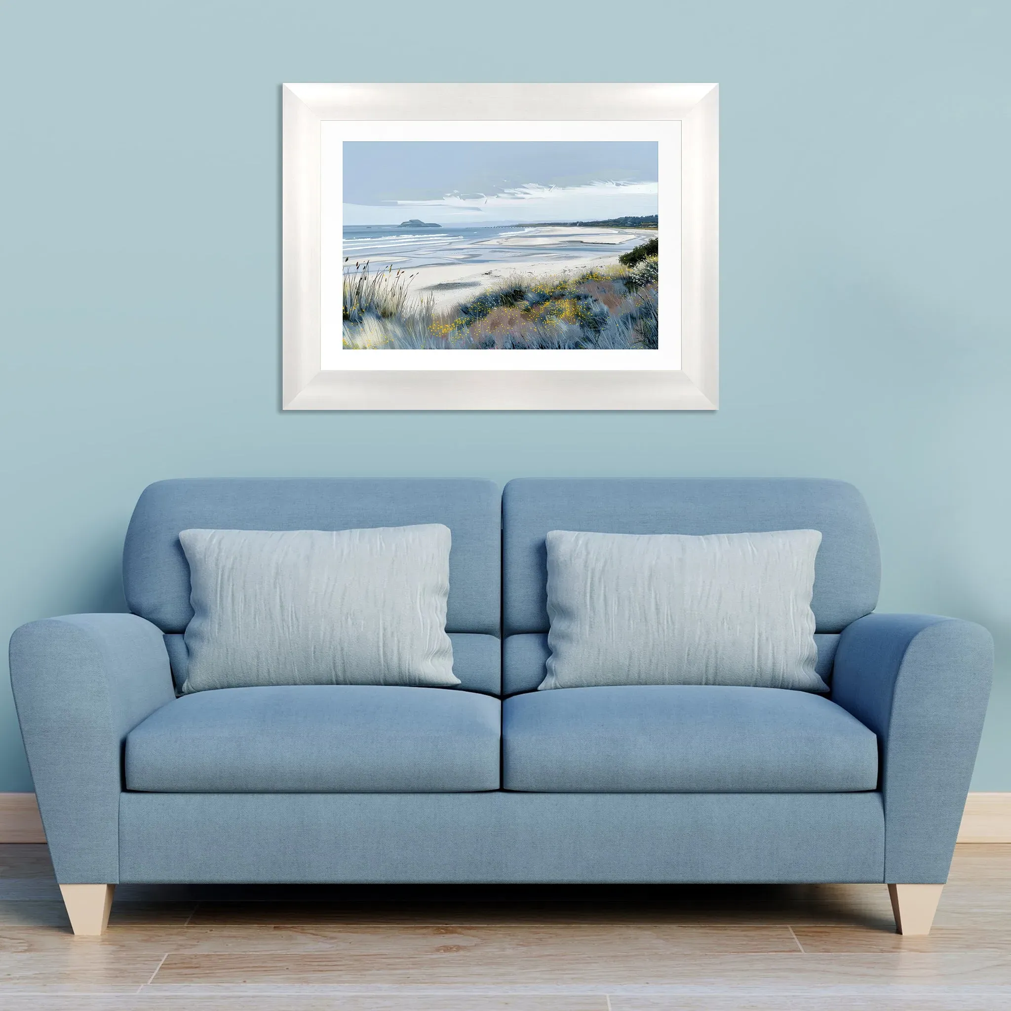 Reflections of Blue I Framed Wall Art product
