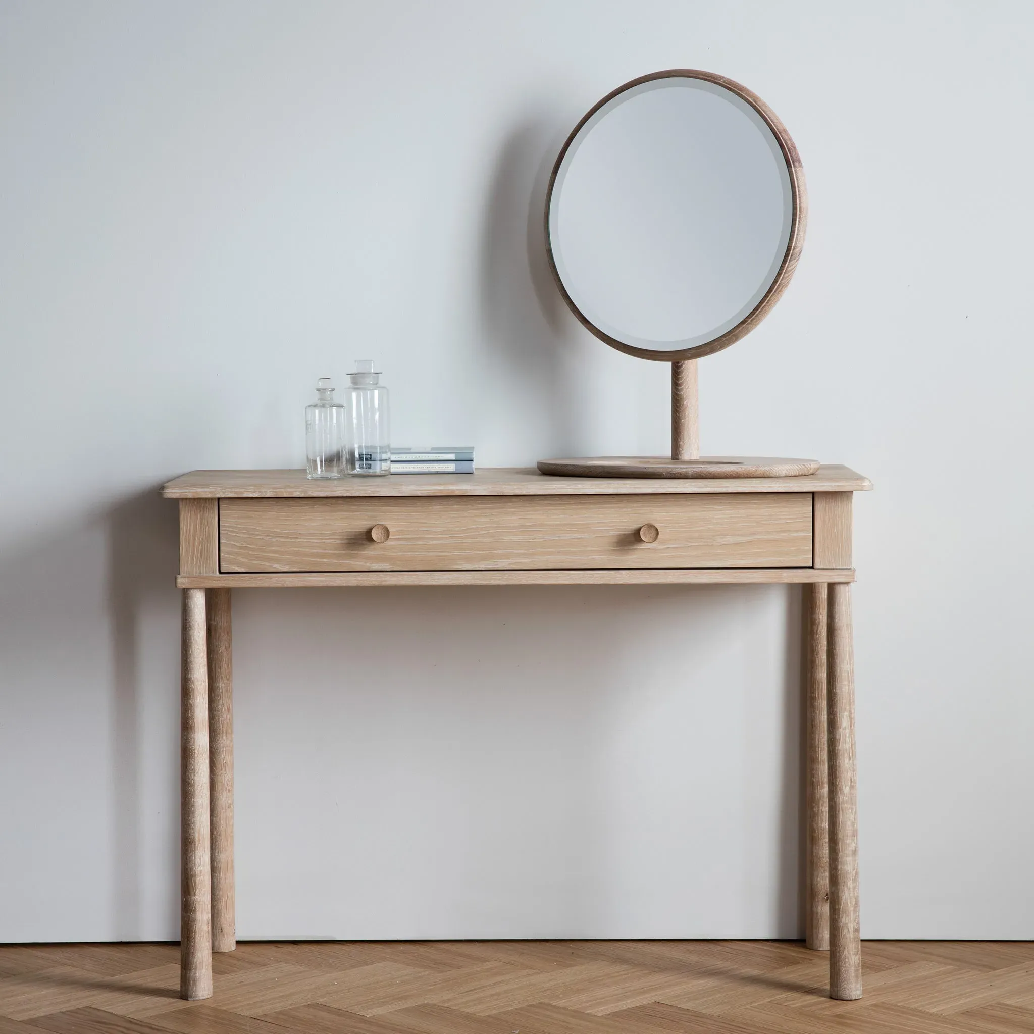 Riga Dressing Mirror - Oak alternate view
