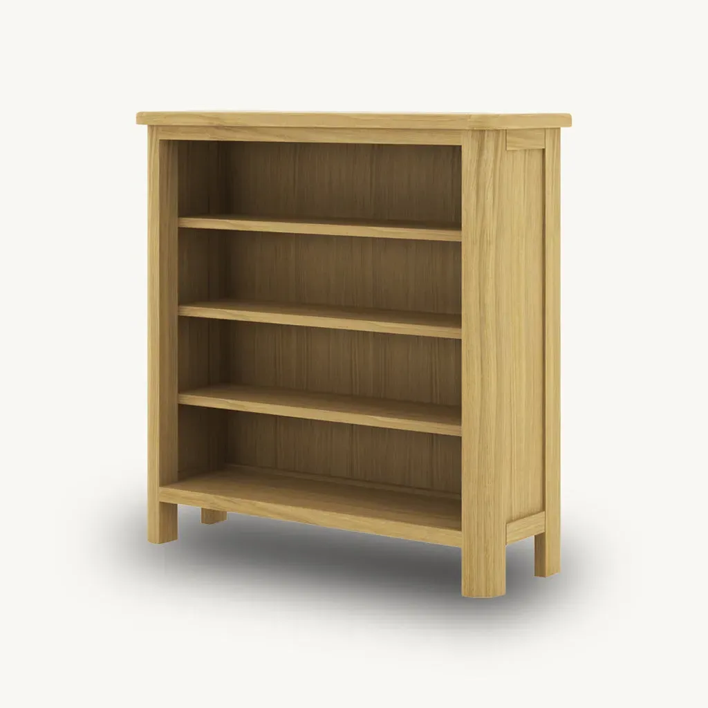 Romina Small Bookcase - Oak alternate view