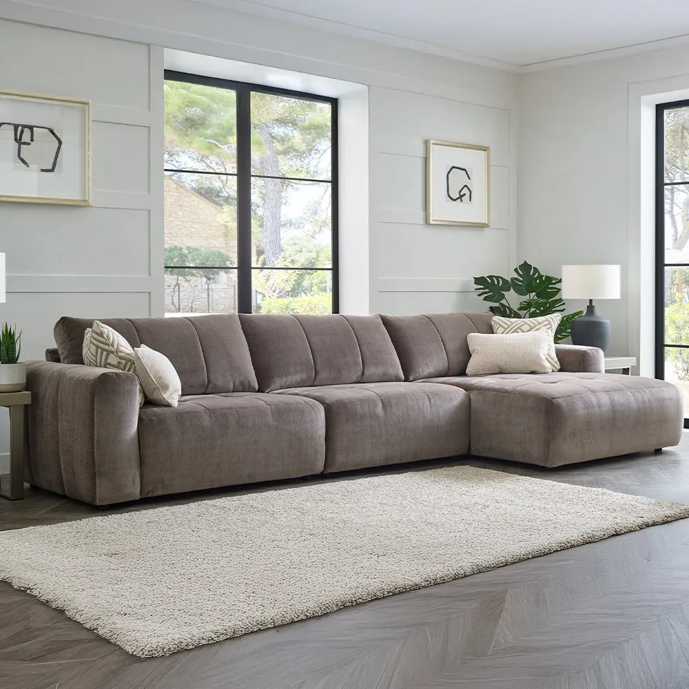 Rondo Large Chaise Sofa - Fabric product