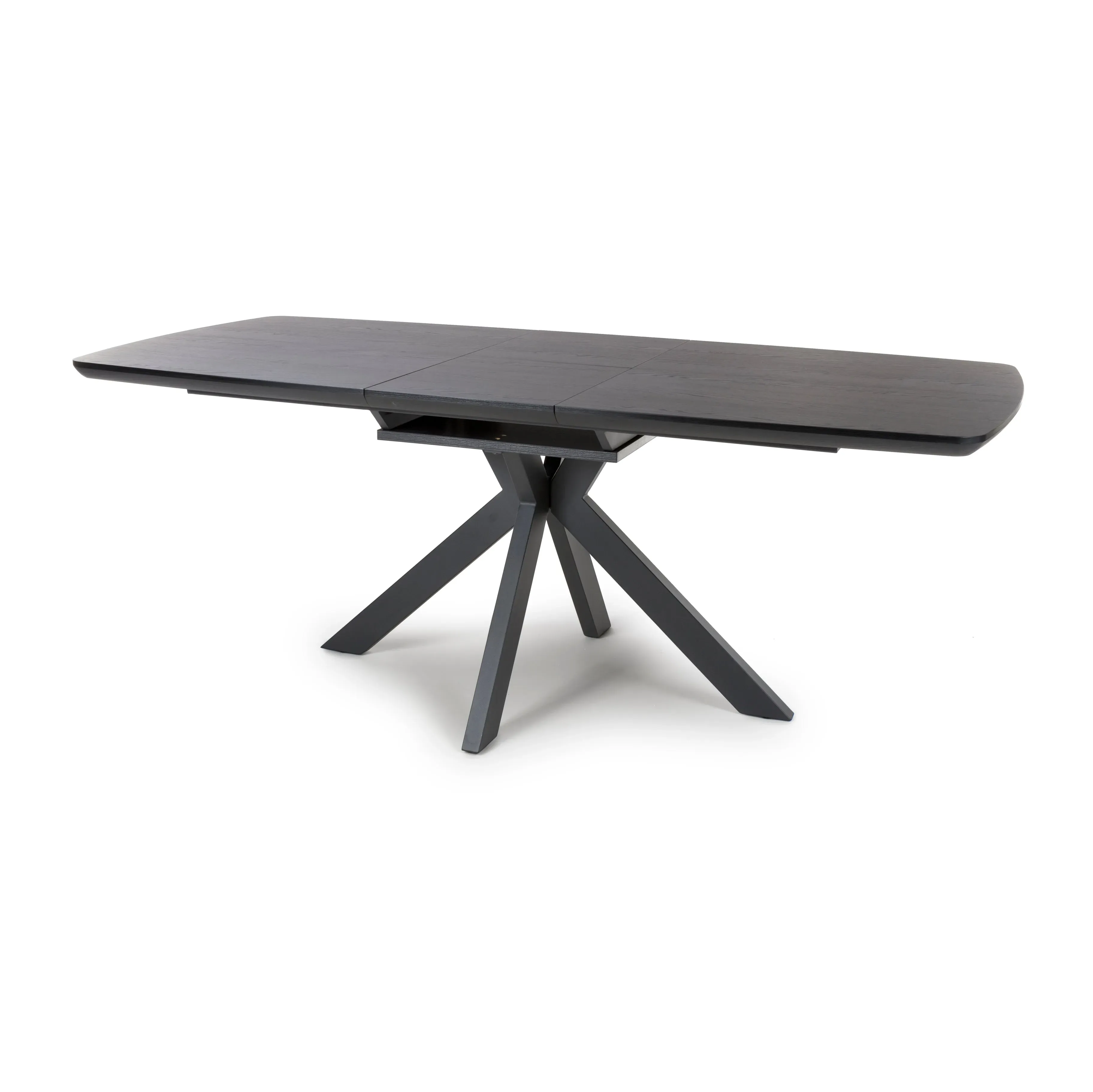 Roxbury Extendable Boat Dining Table - Black product