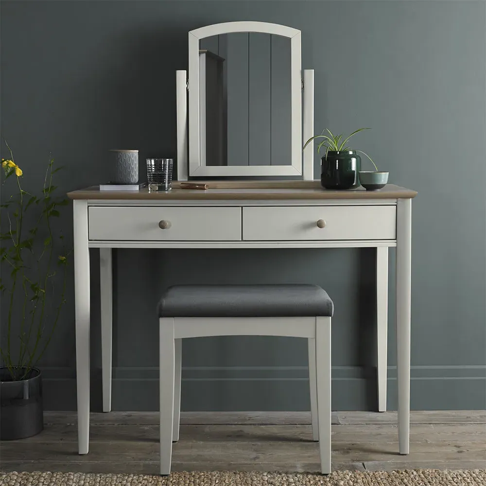 Runswick Dressing Table - Scandi Oak, Soft Grey product