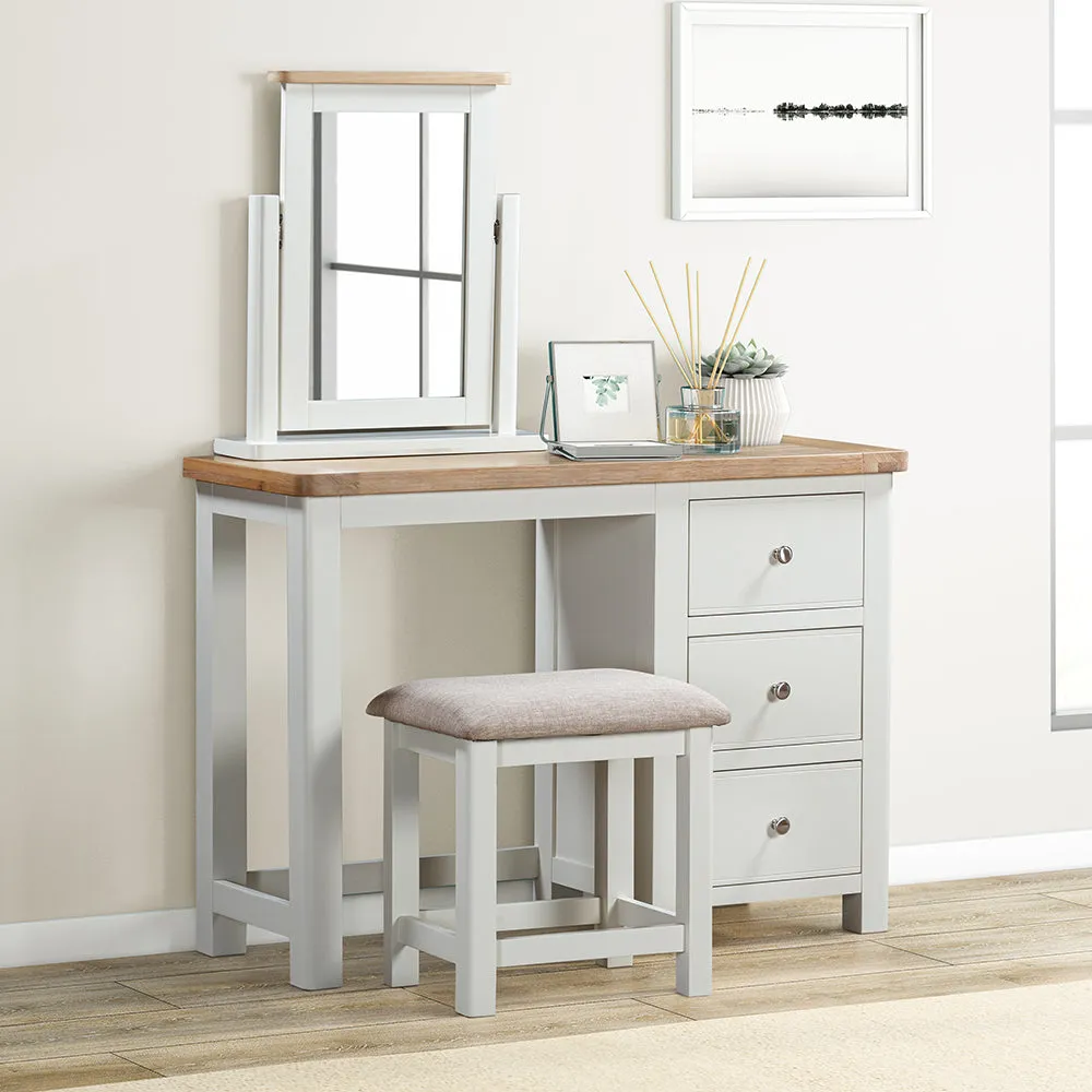 Rutland Dressing Table Set - Off-White, Wood product