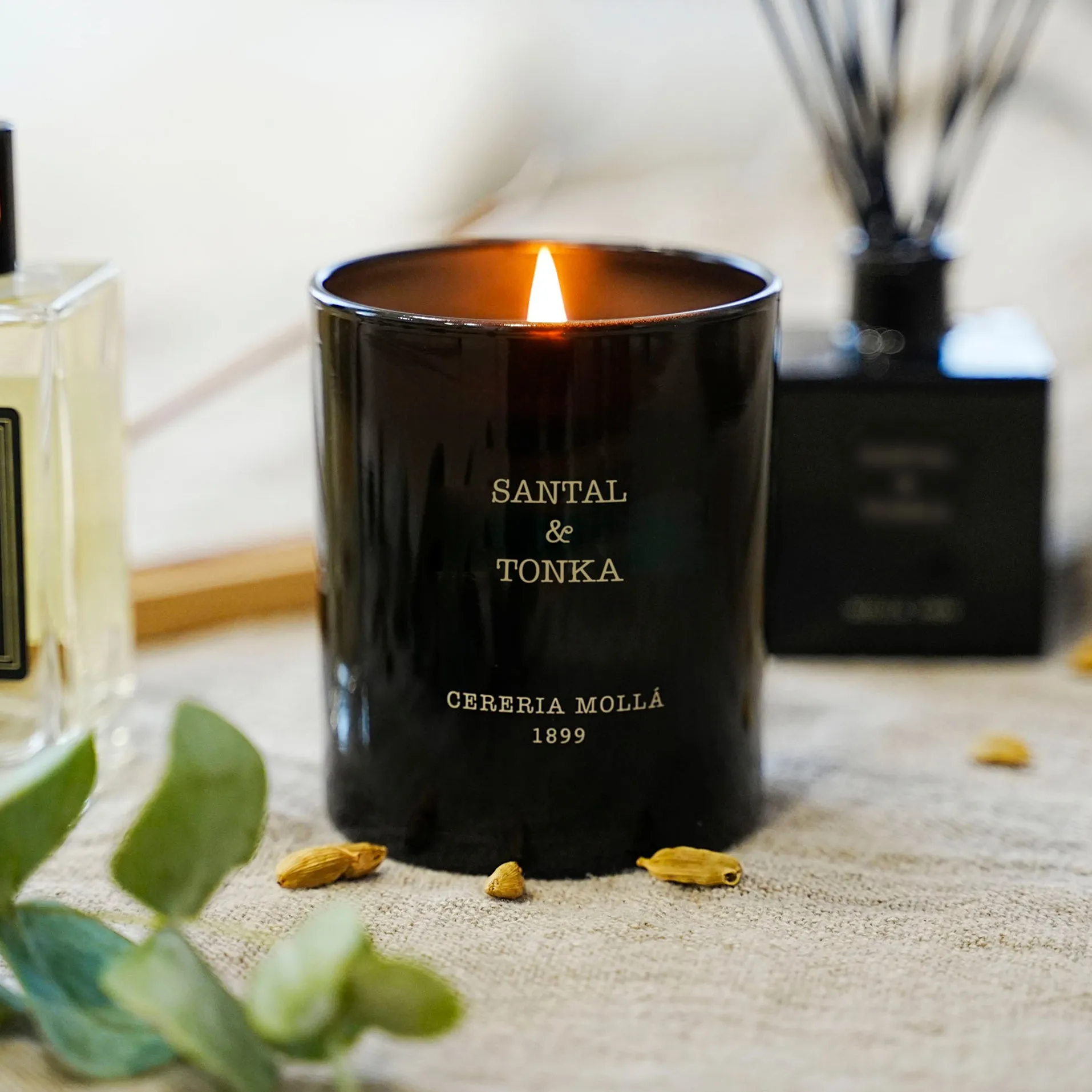 Santal & Tonka Candle - Soy Wax product