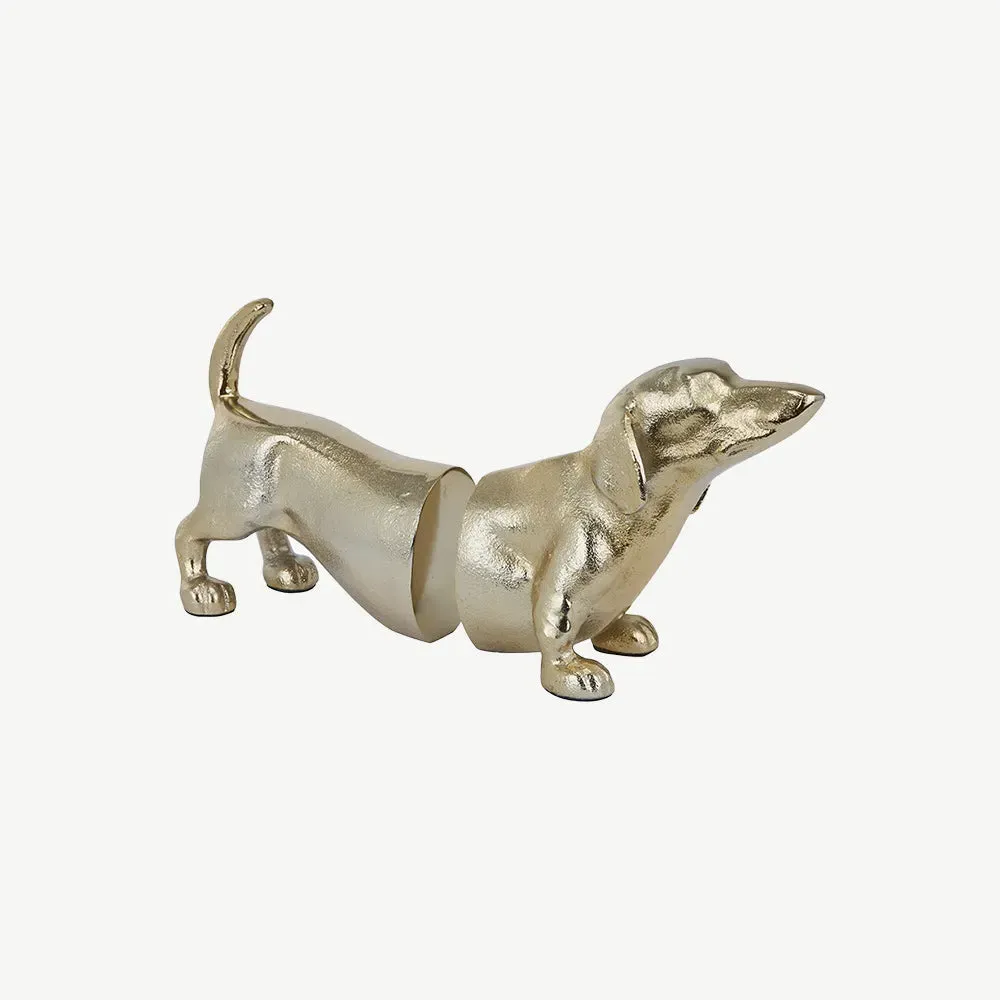 Sausage Dog Book Ends - Metal alternate view