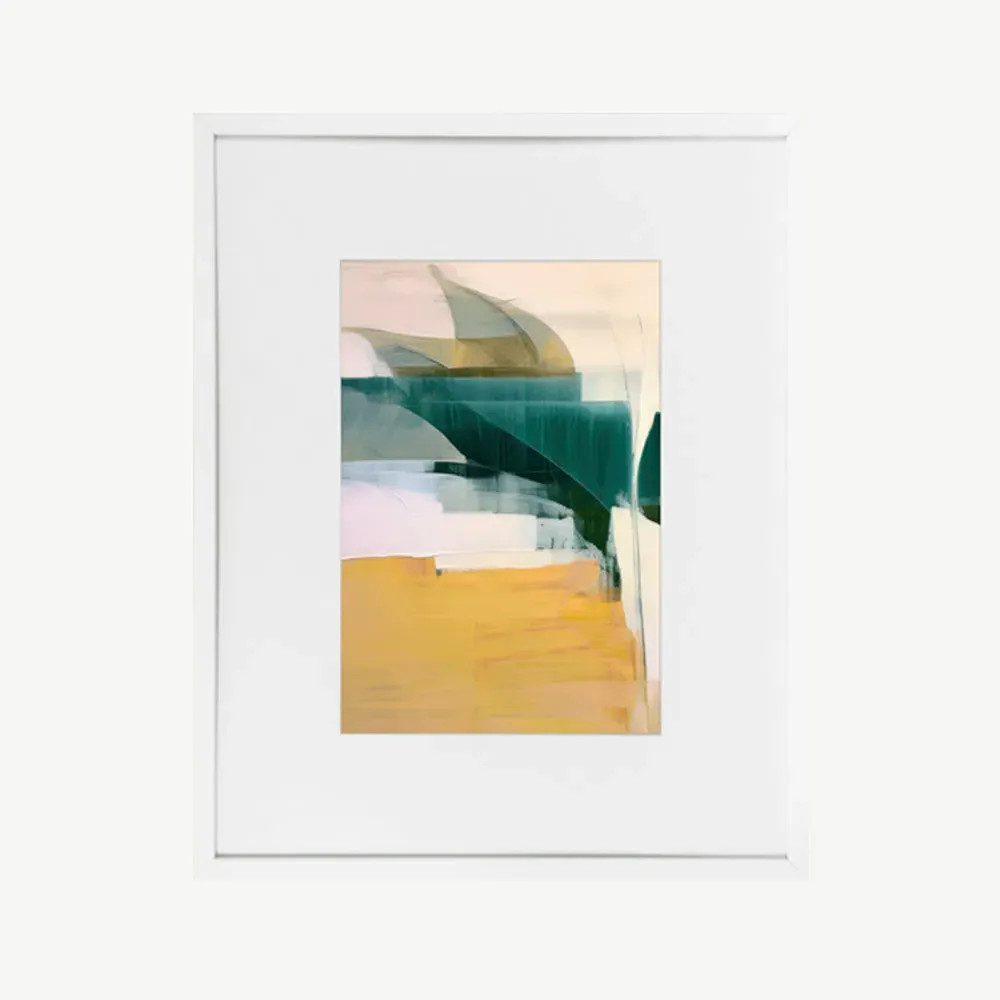 Shapes IV Wall Art - White, Wood product