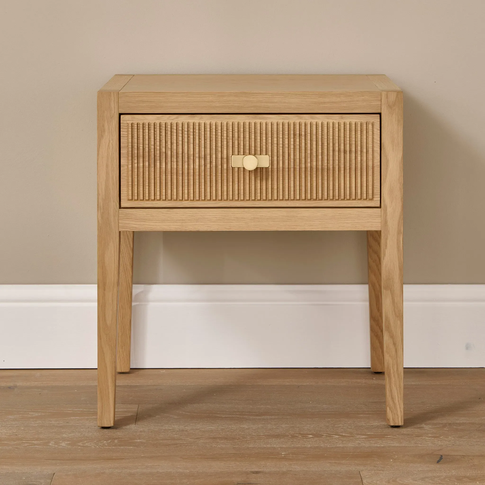 Shelby Nightstand - Oak, Matt Lacquer product