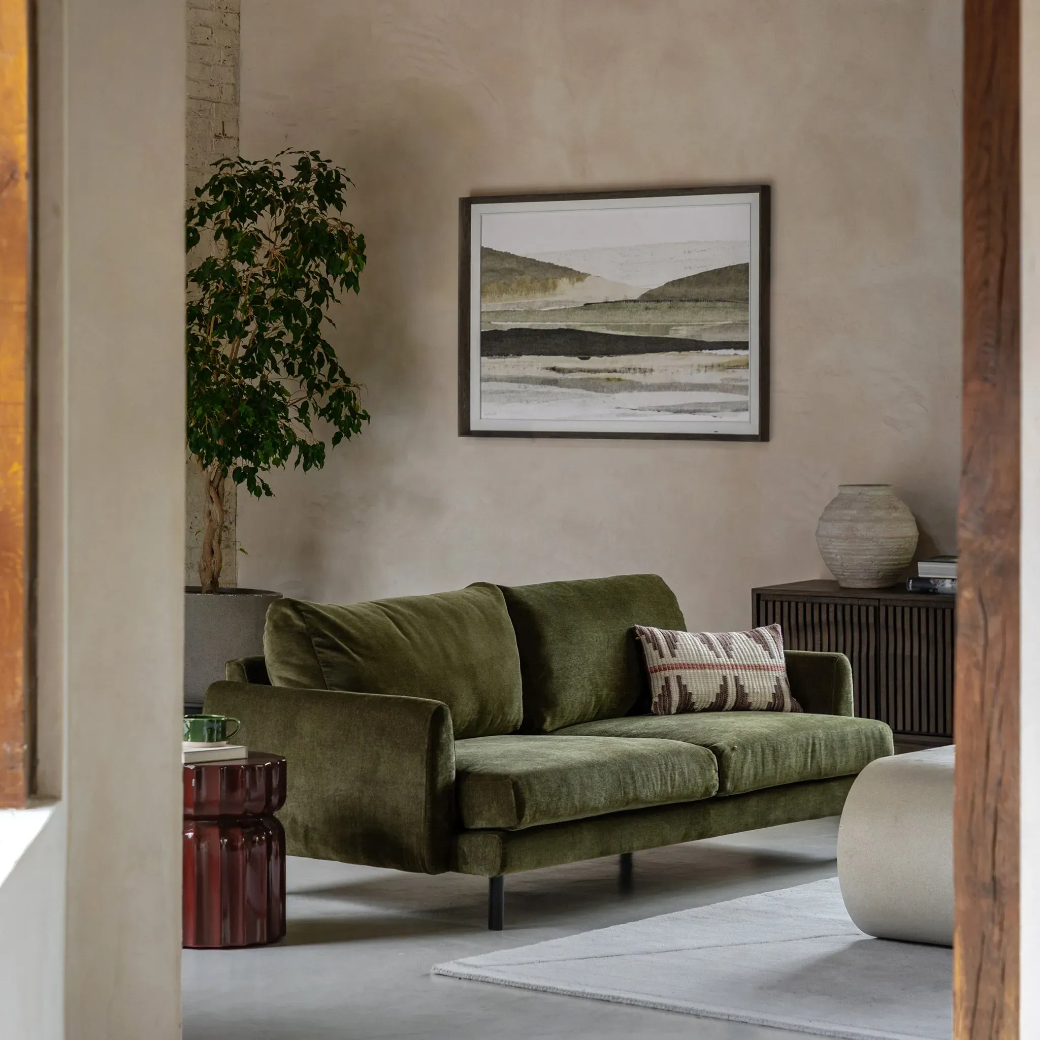 Shoreditch 3-Seater Sofa - Brown product