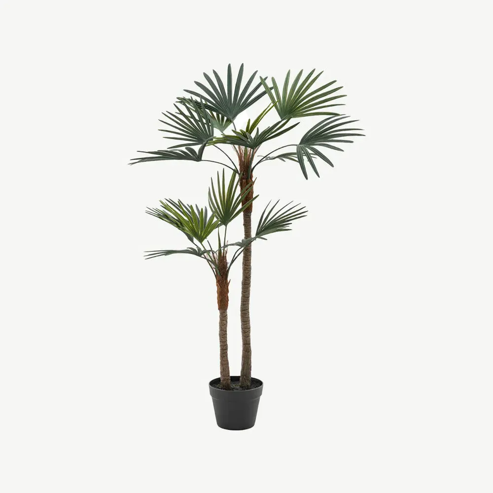 Small Artificial Potted Palm Tree product
