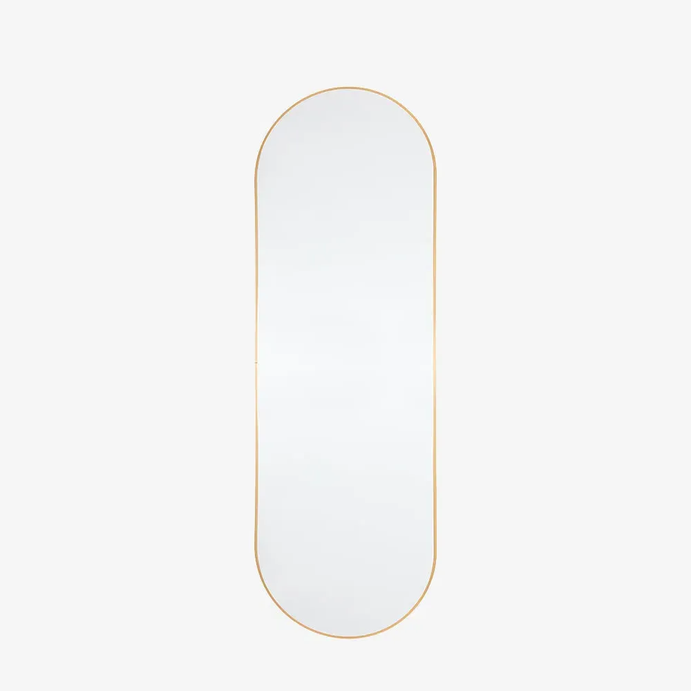 Sofia Oval Wall Mirror - Gold product