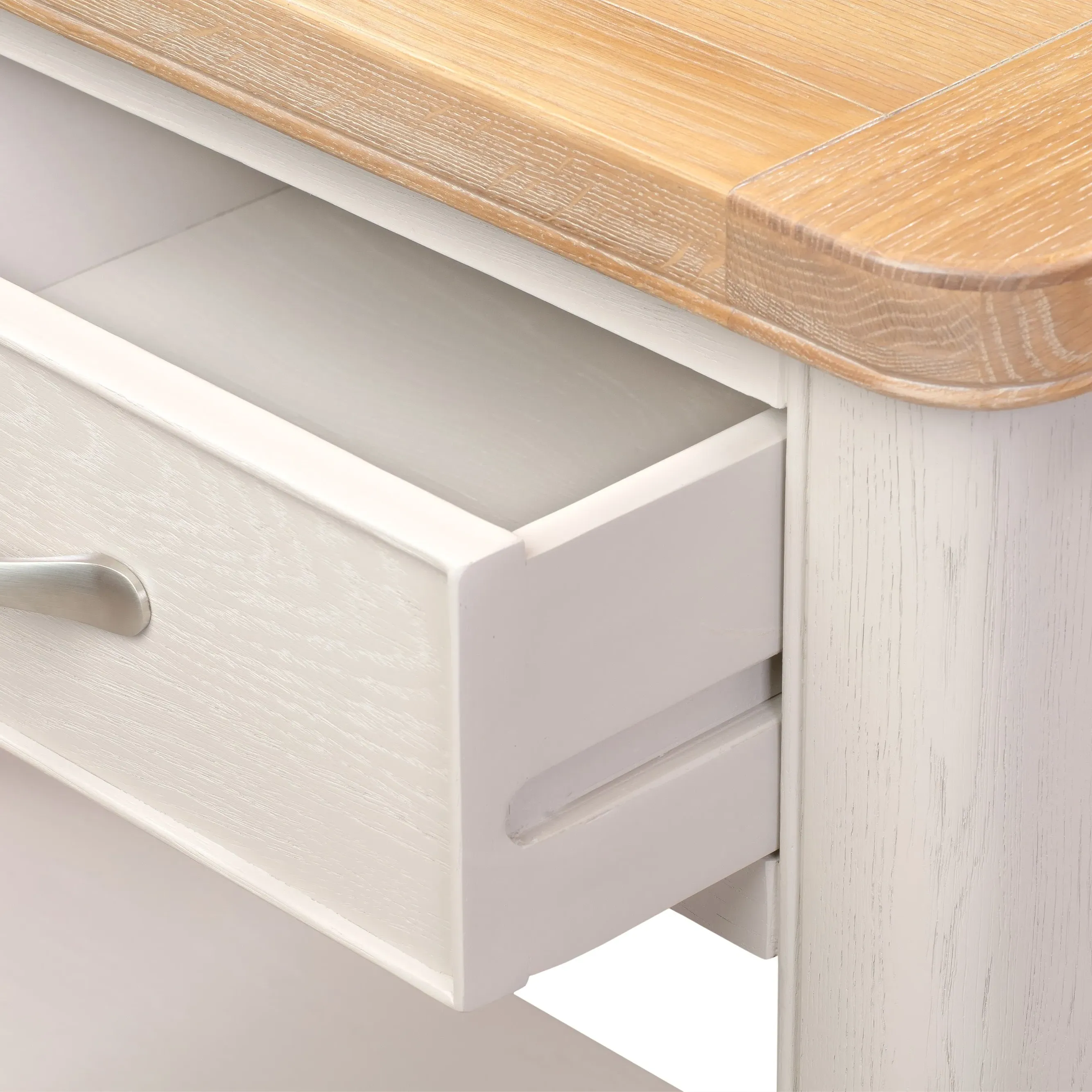 Somerset Console Table with Drawers - Grey alternate view