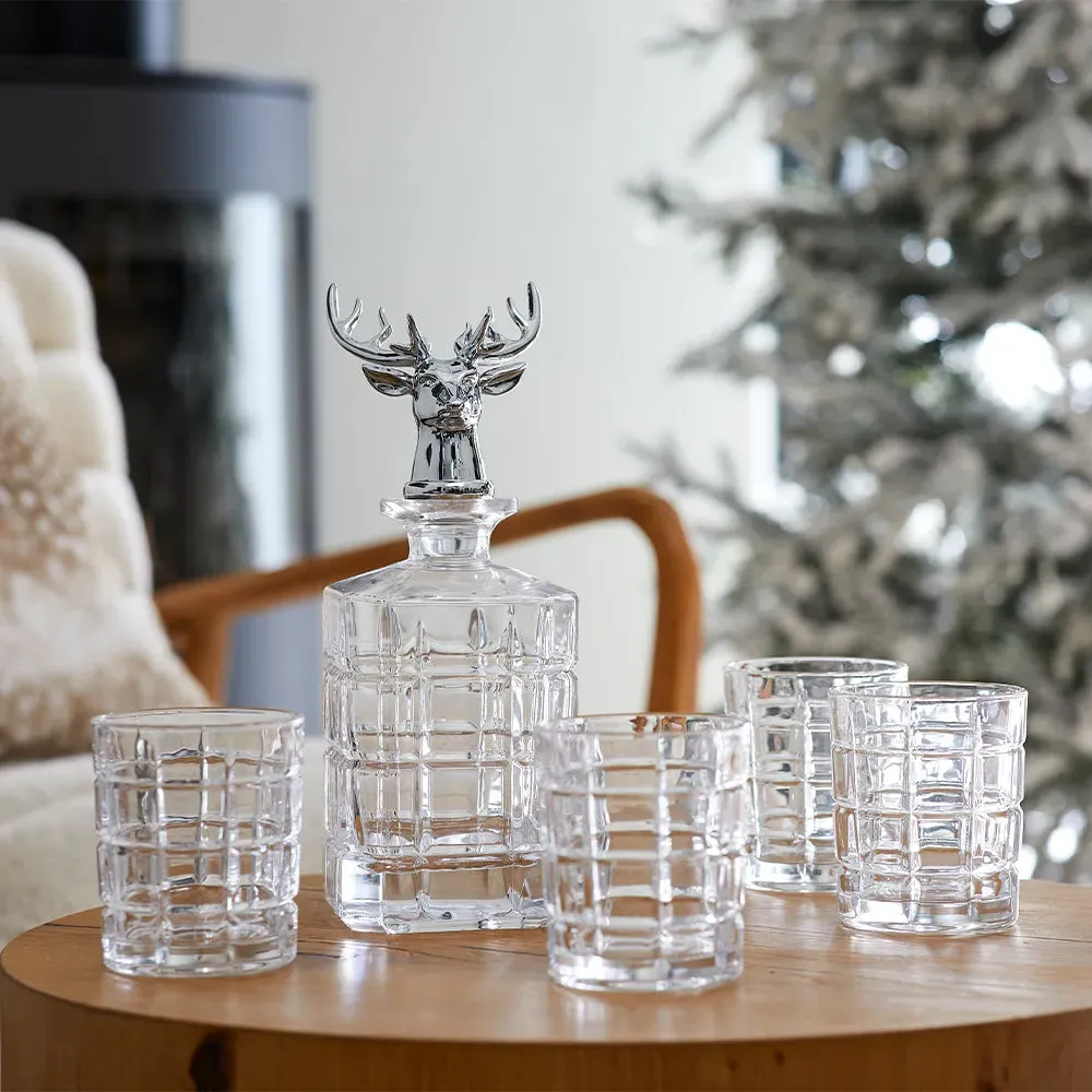 Stag Prince Decanter & Glass Set product