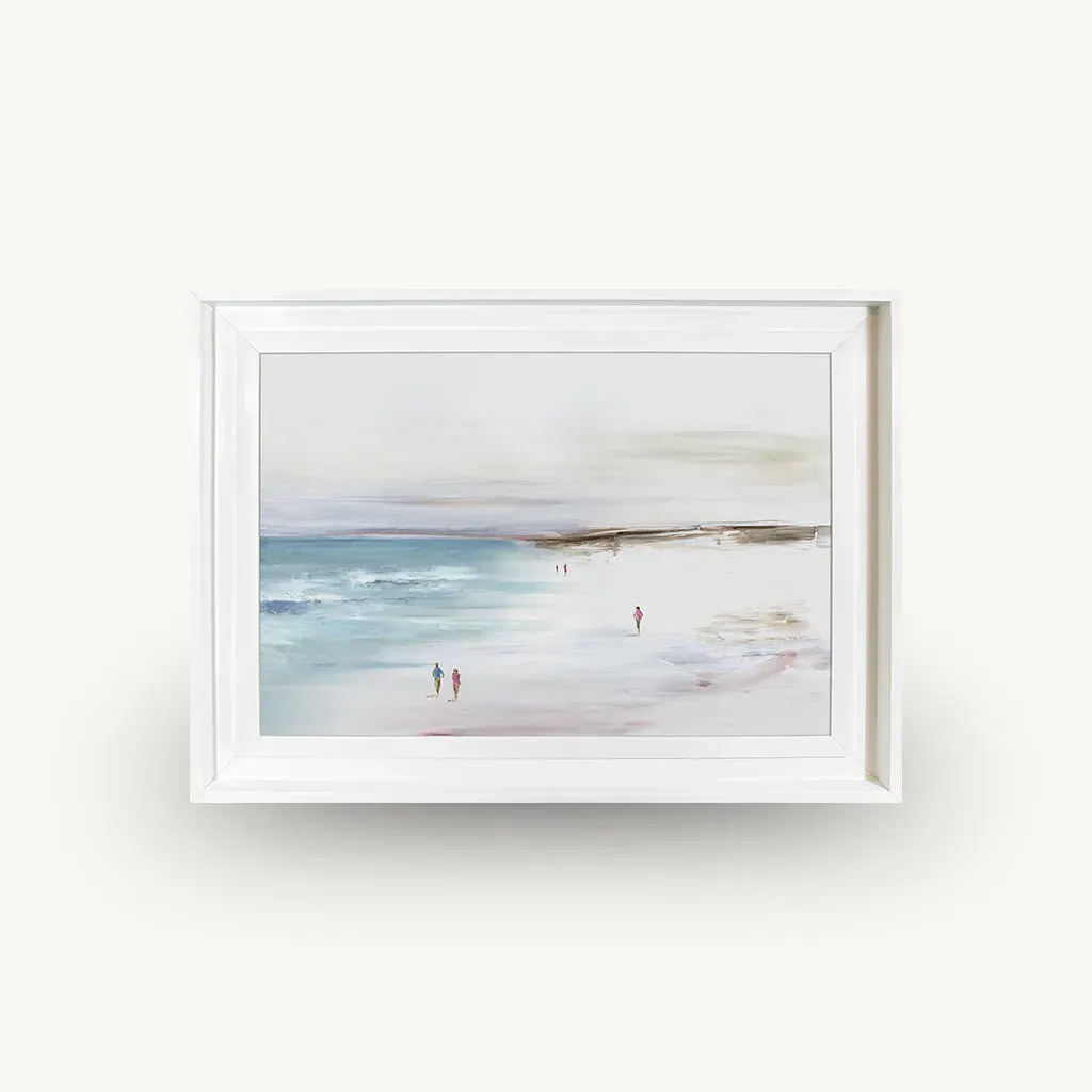 Summer Solitude Framed Wall Art - White product