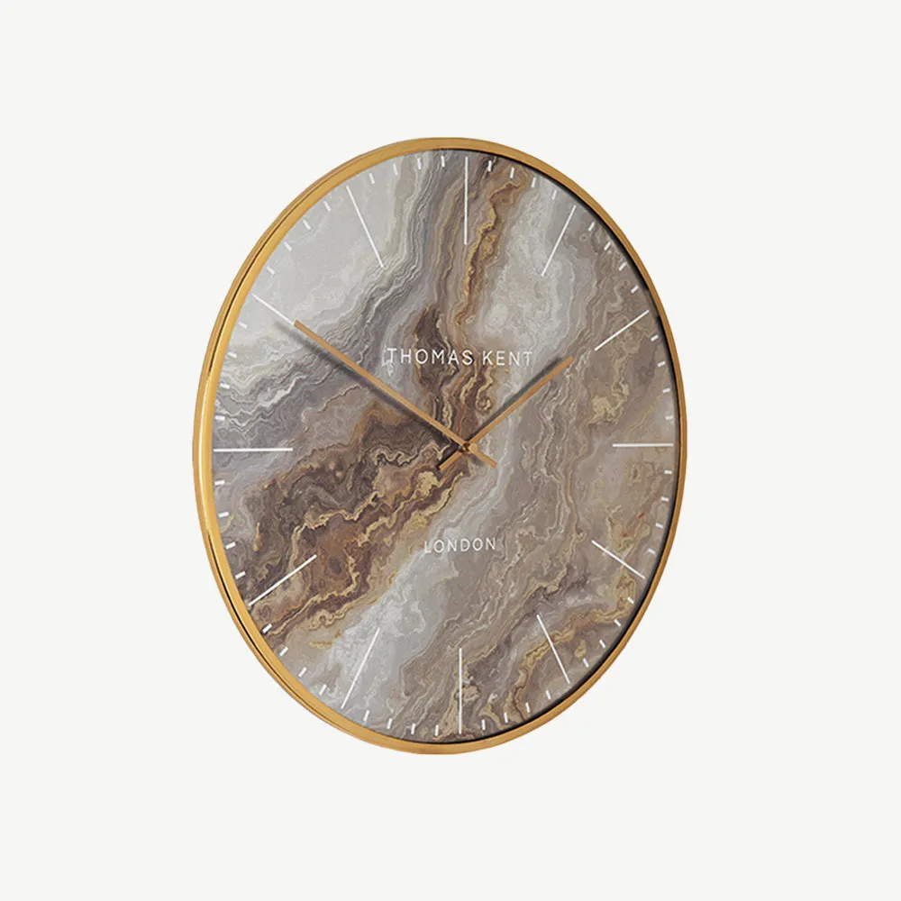 Thomas Kent Oyster Grand Wall Clock - Bronze alternate view