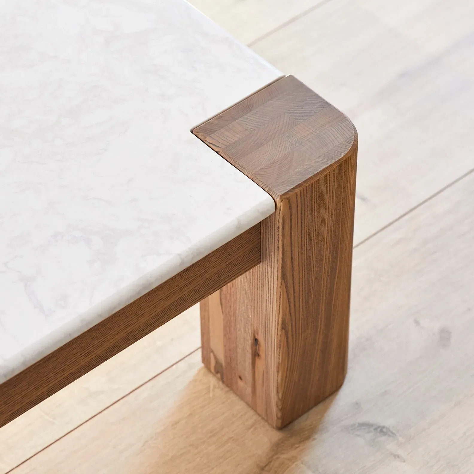 Torano Coffee Table - Ash, Sintered Stone alternate view