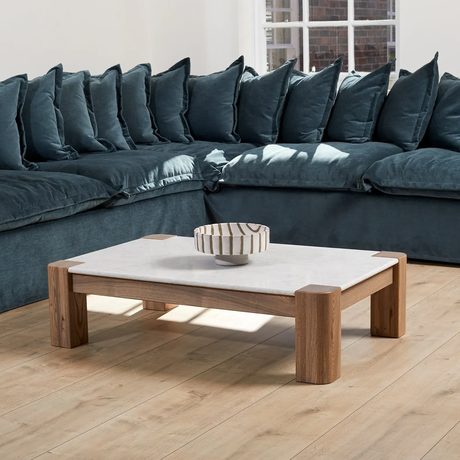 Torano Coffee Table - Ash, Sintered Stone product