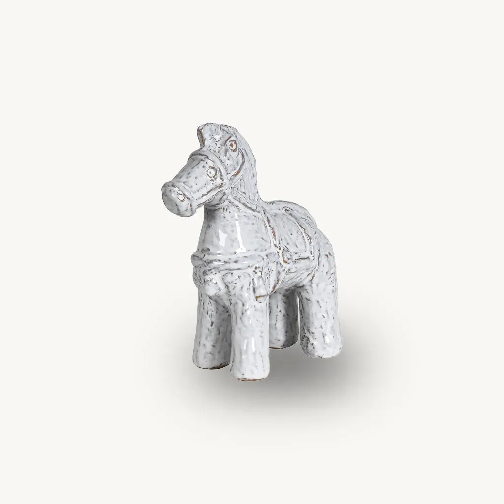 Trojan Horse Ceramic Sculpture alternate view
