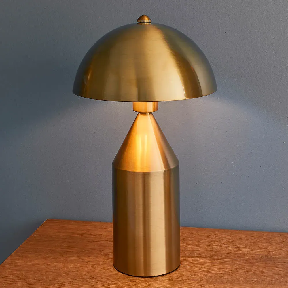 Tyra Table Lamp - Antique Brass, Metal product