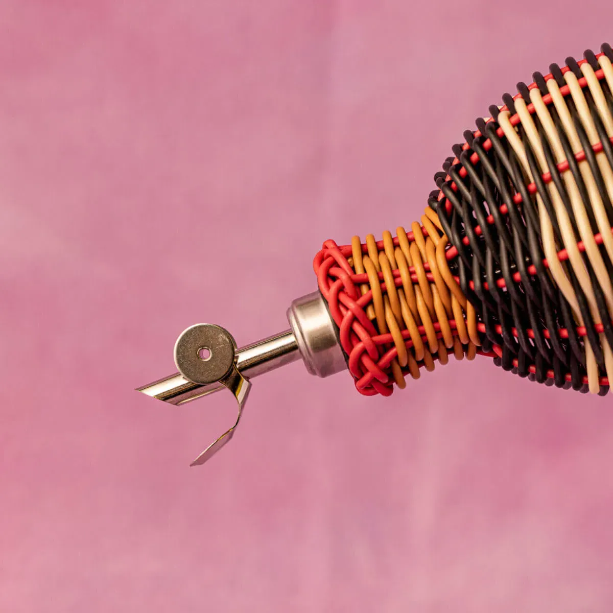 Woven Oil Pourer - Black, Glass alternate view