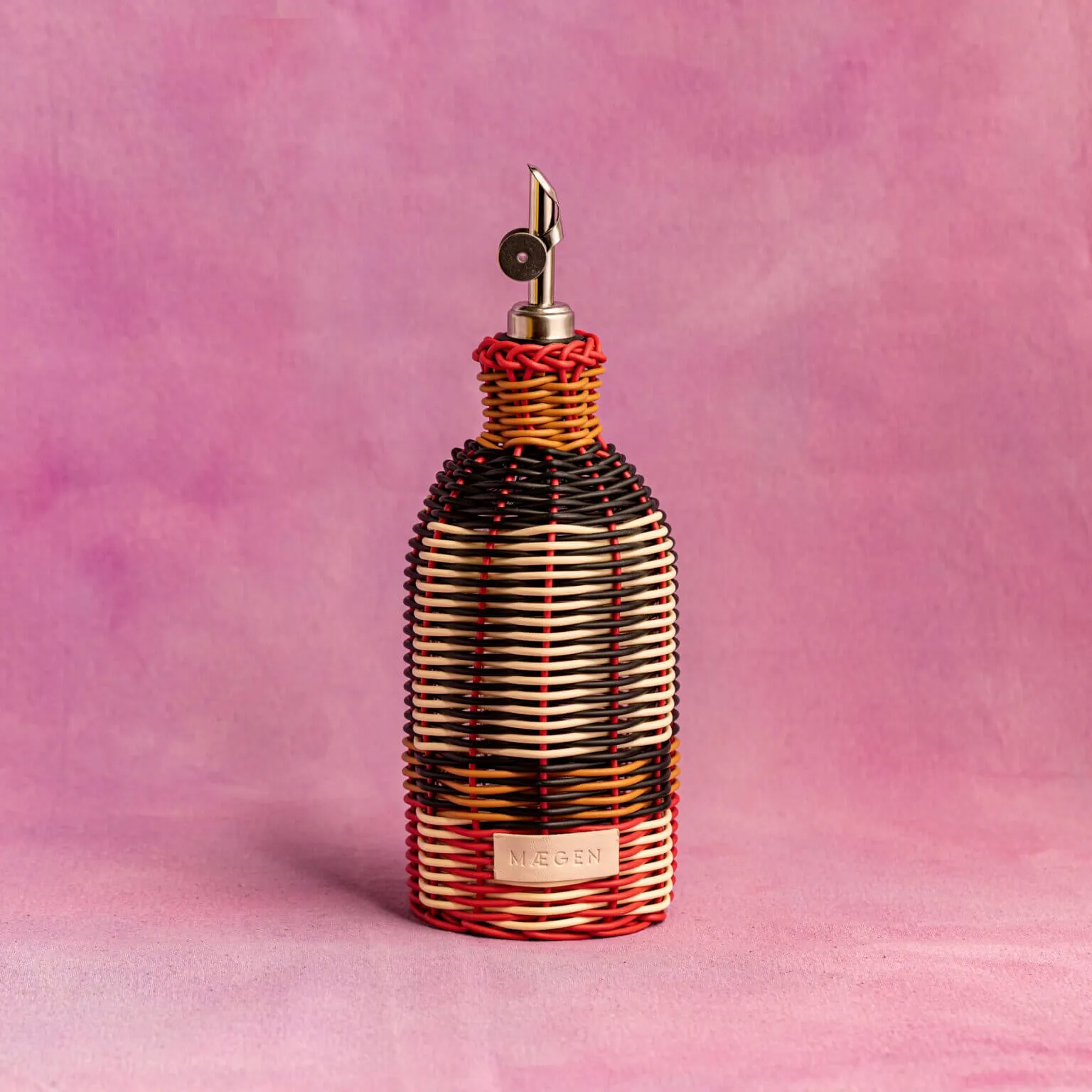 Woven Oil Pourer - Black, Glass product