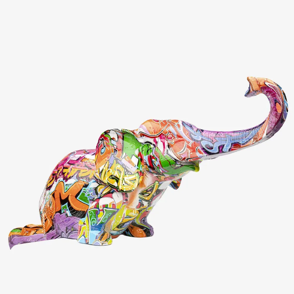 Zirkus Graffiti Elephant Figurine Set alternate view
