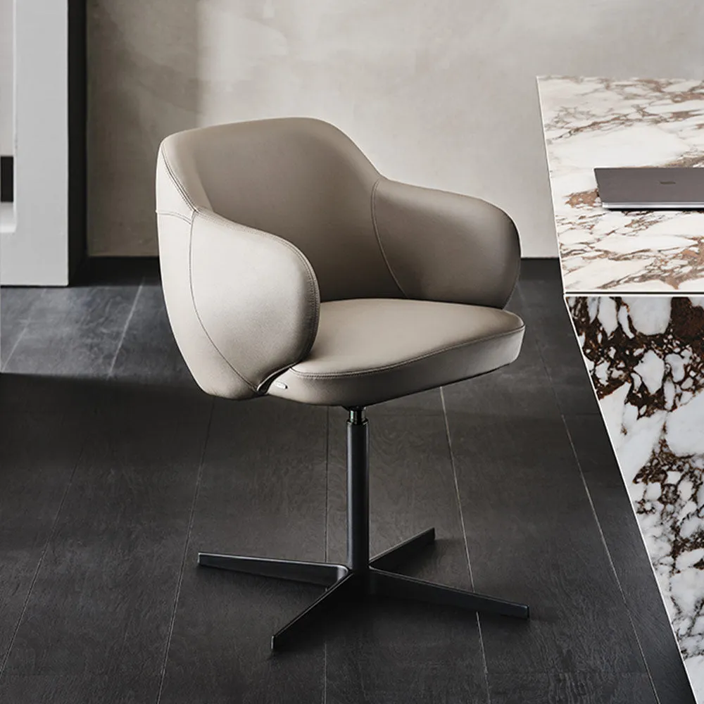 Bombe X Swivel Chair - Lacquered Steel product