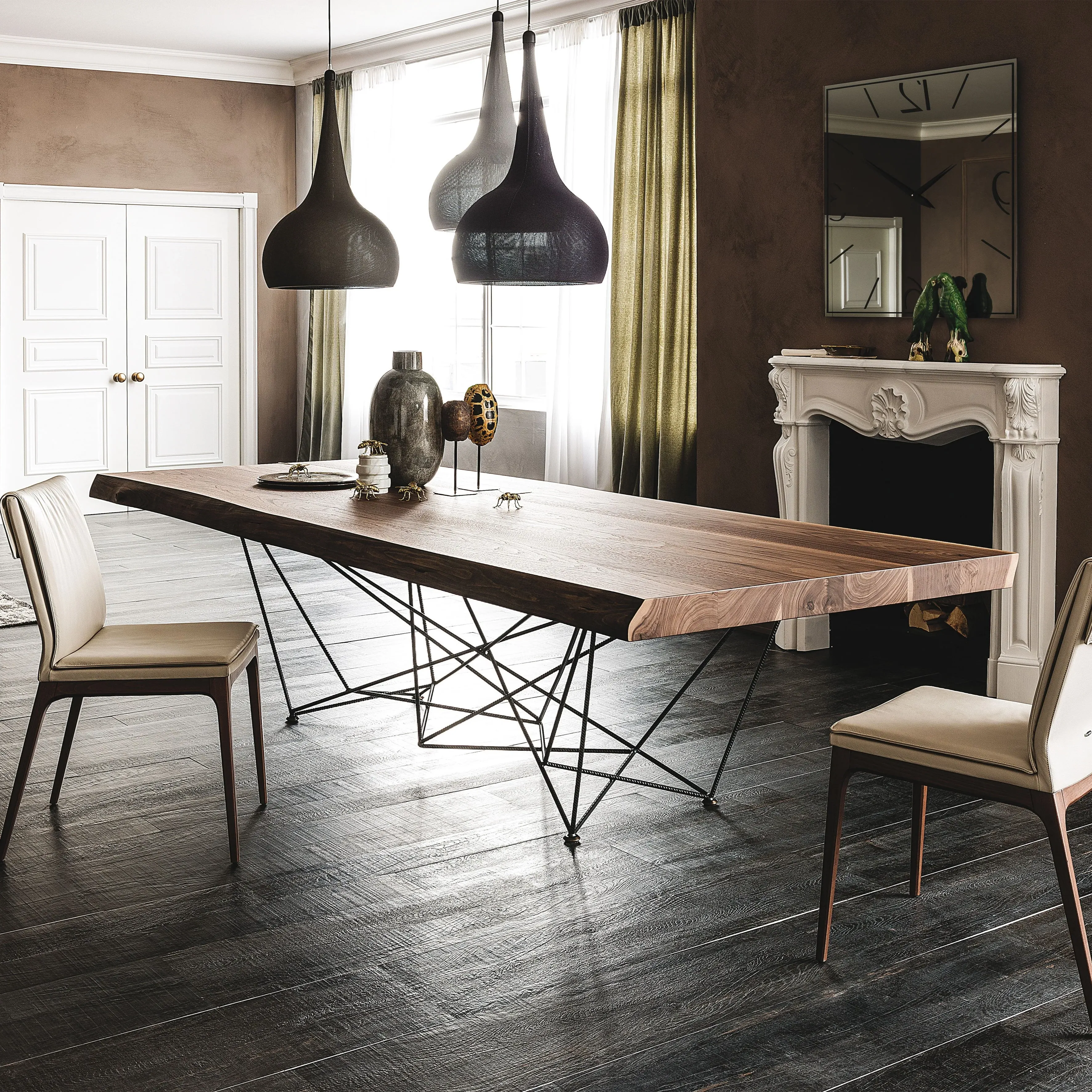 Gordon Deep Wood Dining Table - Solid Wood product