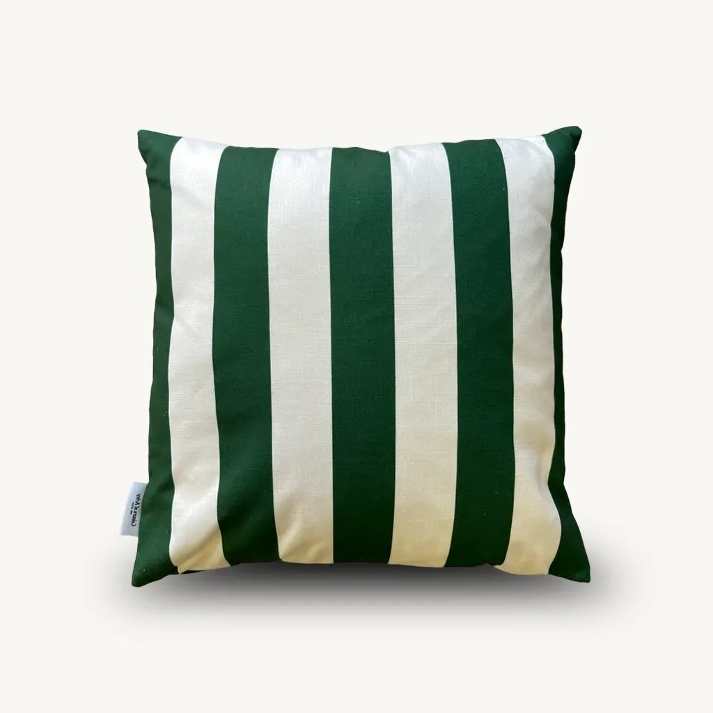 Colours of Arley Classic Cushion - Pine & Coconut alternate view