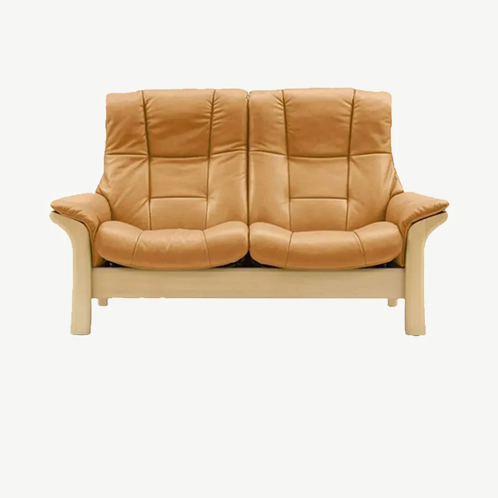 Stressless Buckingham 2-Seater Sofa - Paloma Honey, Leather product