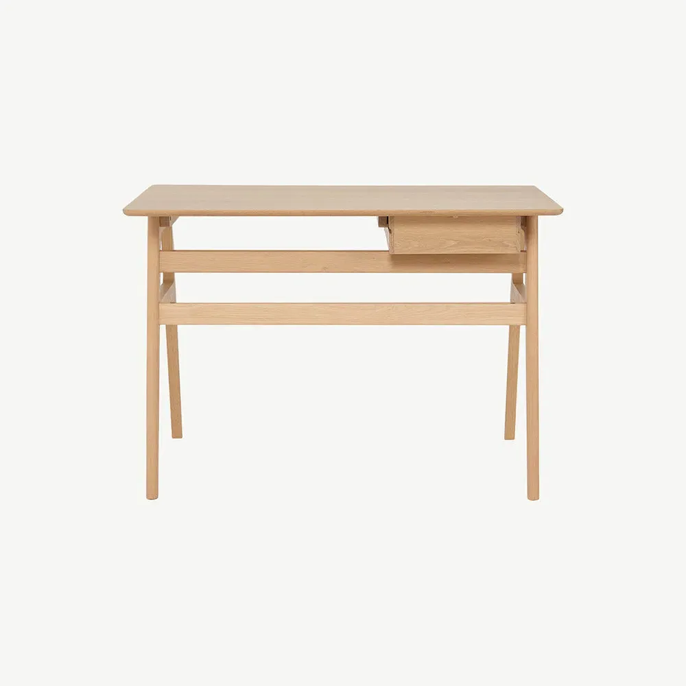 Ballata Desk - Pale Oak alternate view