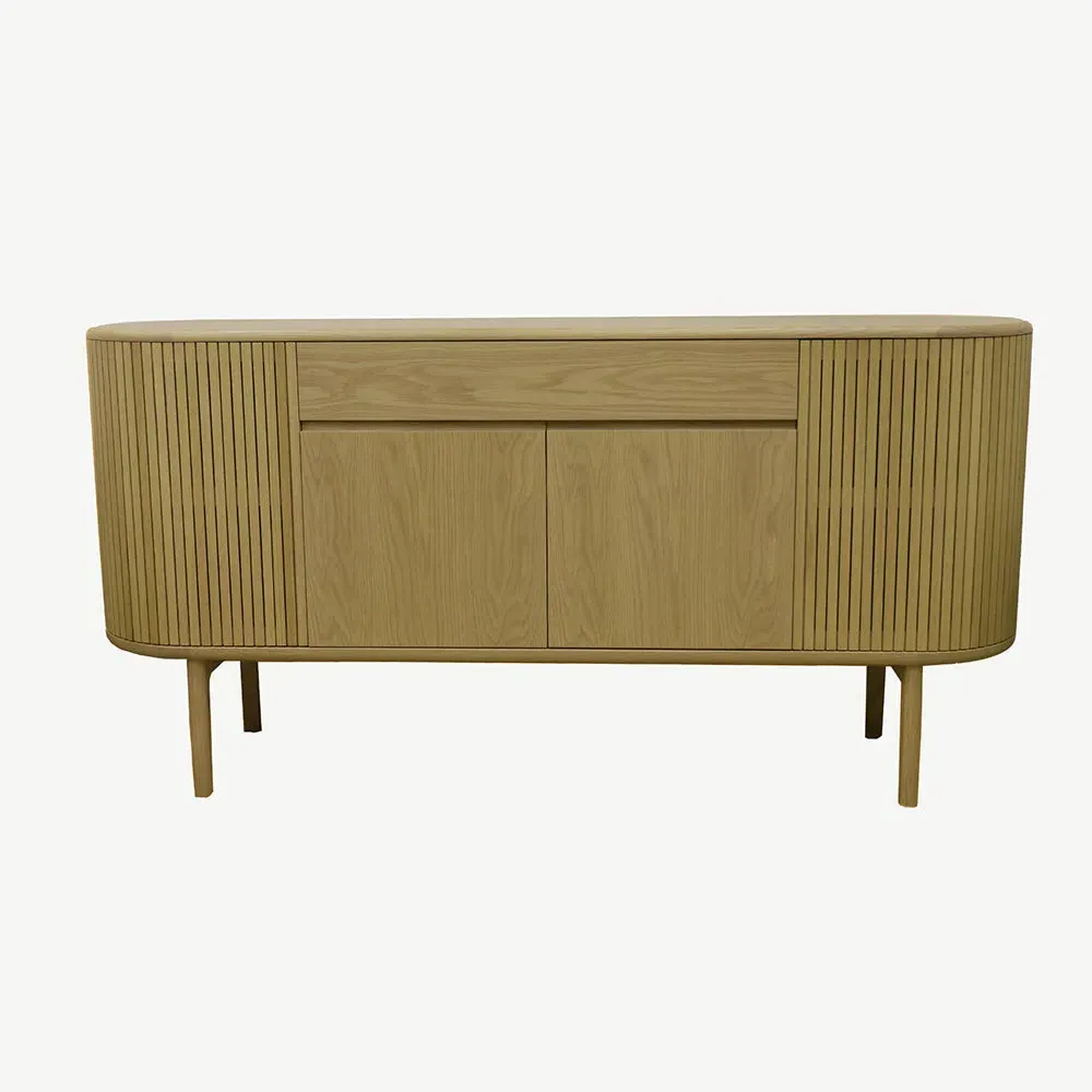 Siena Sideboard with Drawer and Cupboard - Oak alternate view