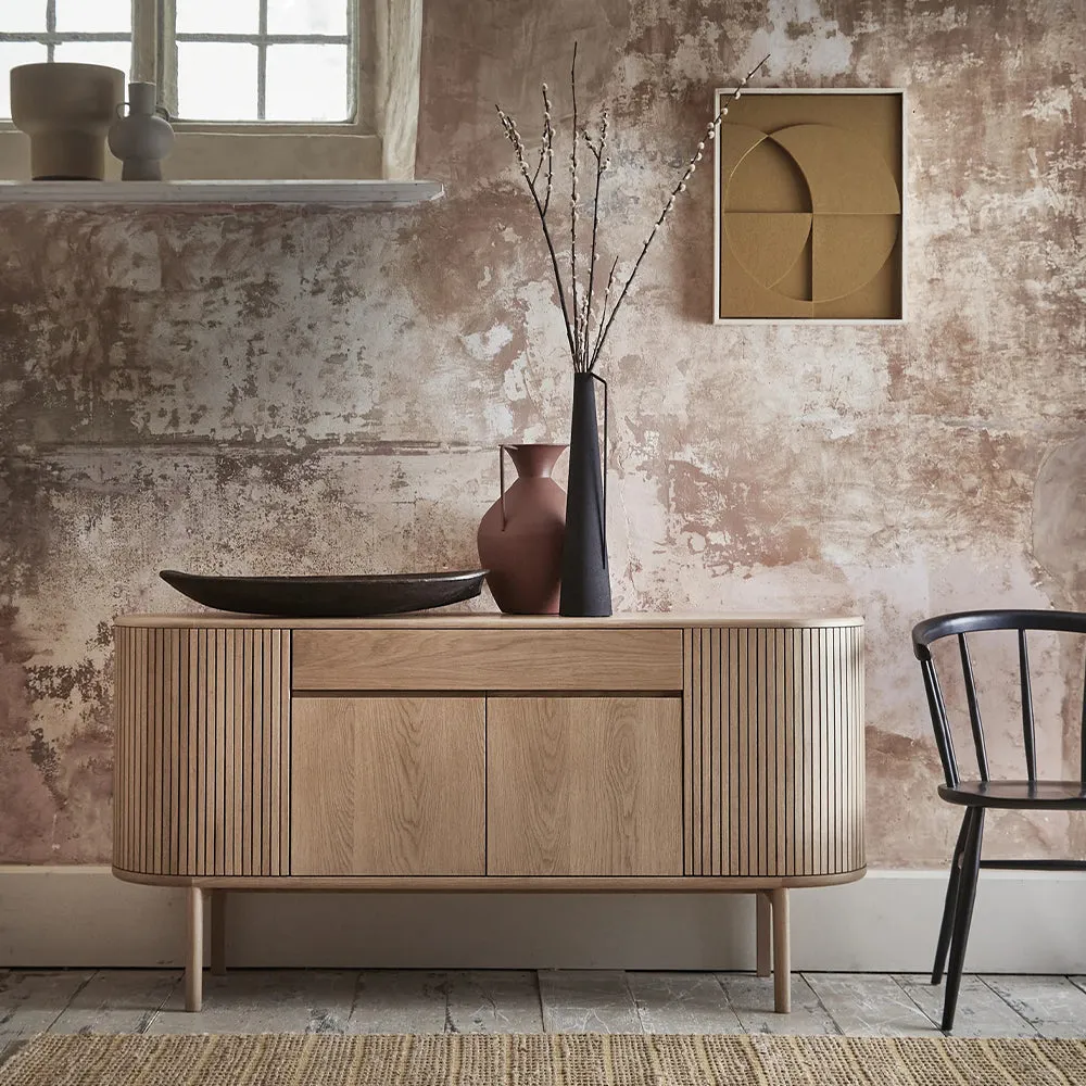 Siena Sideboard with Drawer and Cupboard - Oak product