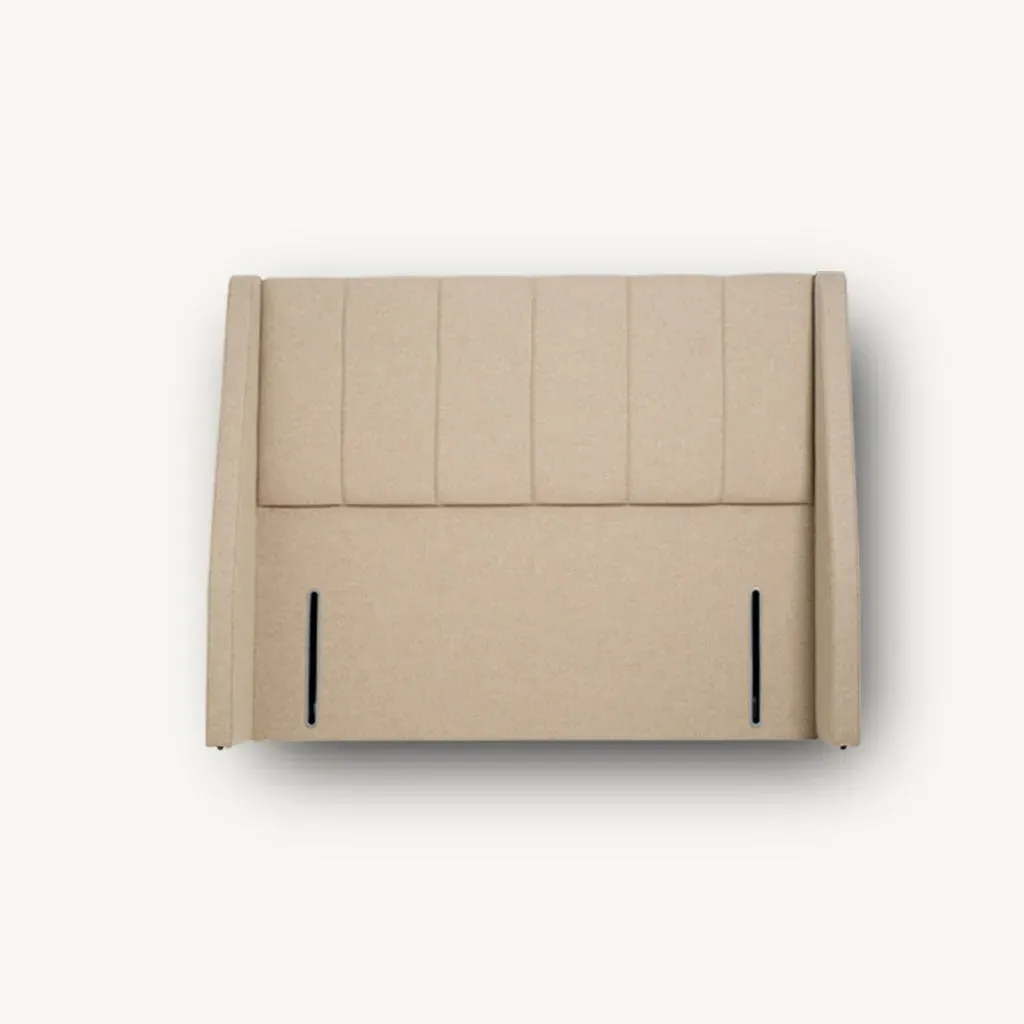 Anne Single Winged Headboard - Upholstered product