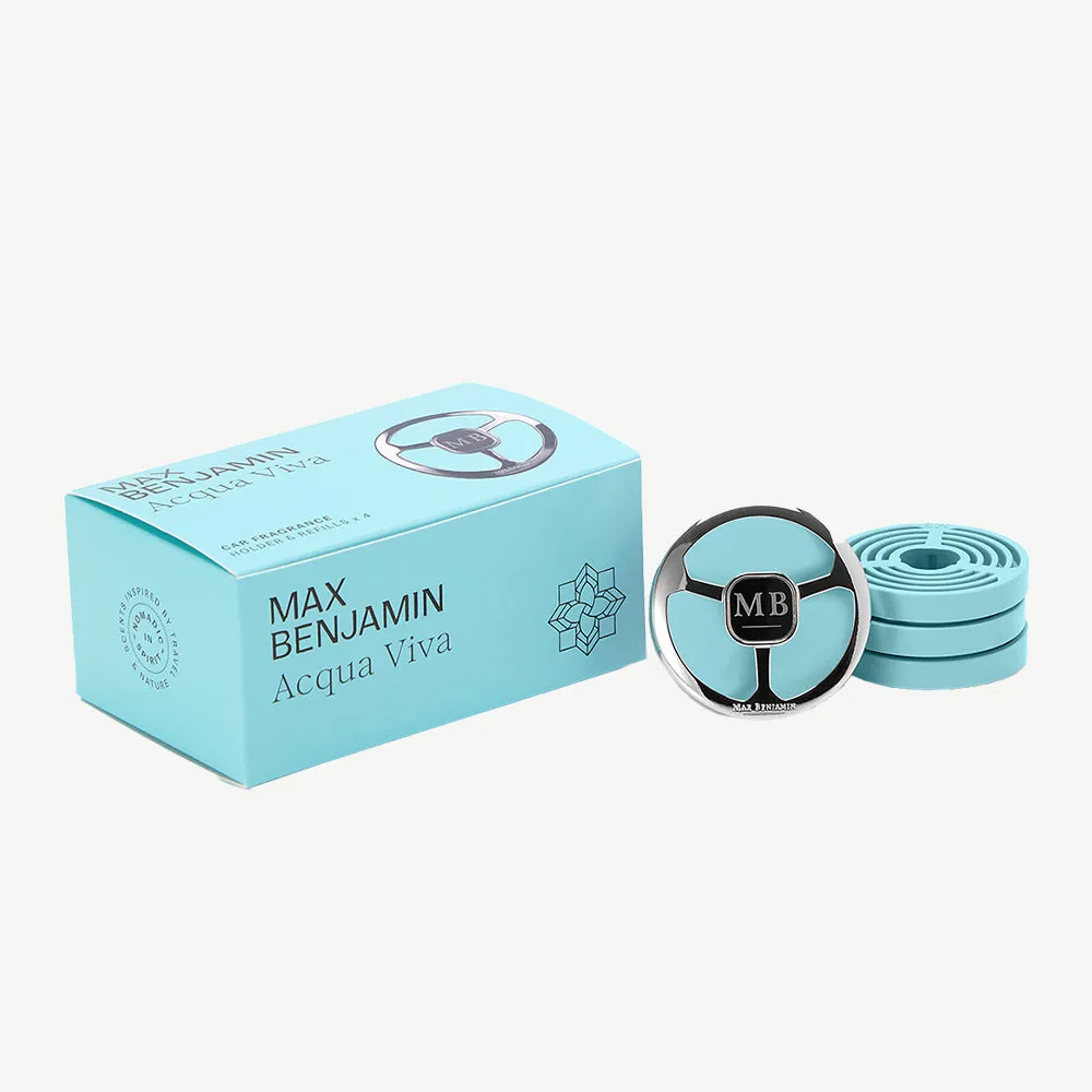 Max Benjamin Acqua Viva Car Fragrance Set product