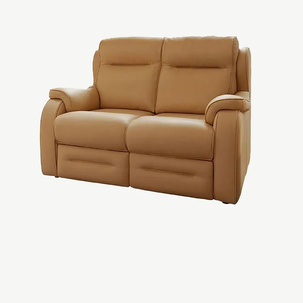 Boston 2-Seater Reclining Sofa - Nutmeg, Leather product