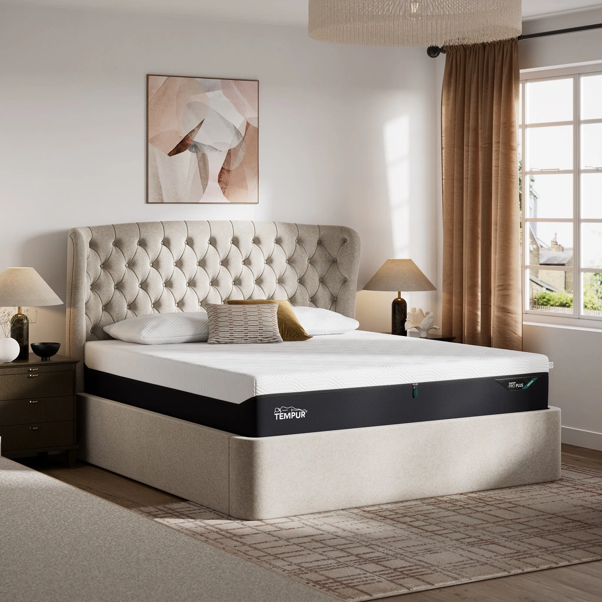 Holcot Super King Ottoman Bed with Storage - Beige product