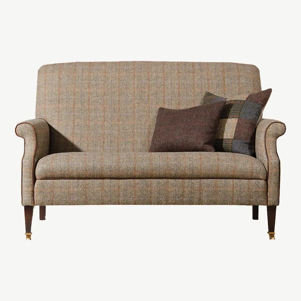 Harris Tweed Bowmore Compact Sofa - Bracken Herringbone product